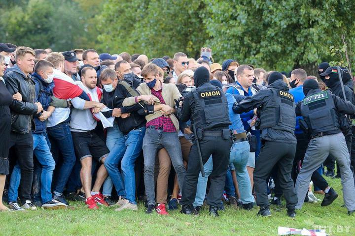 Минск протесты 13 сентября